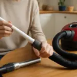 Pulire il tubo flessibile dell’aspirapolvere: il trucco che previene intasamenti senza fatica