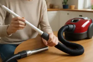 Pulire il tubo flessibile dell’aspirapolvere: il trucco che previene intasamenti senza fatica