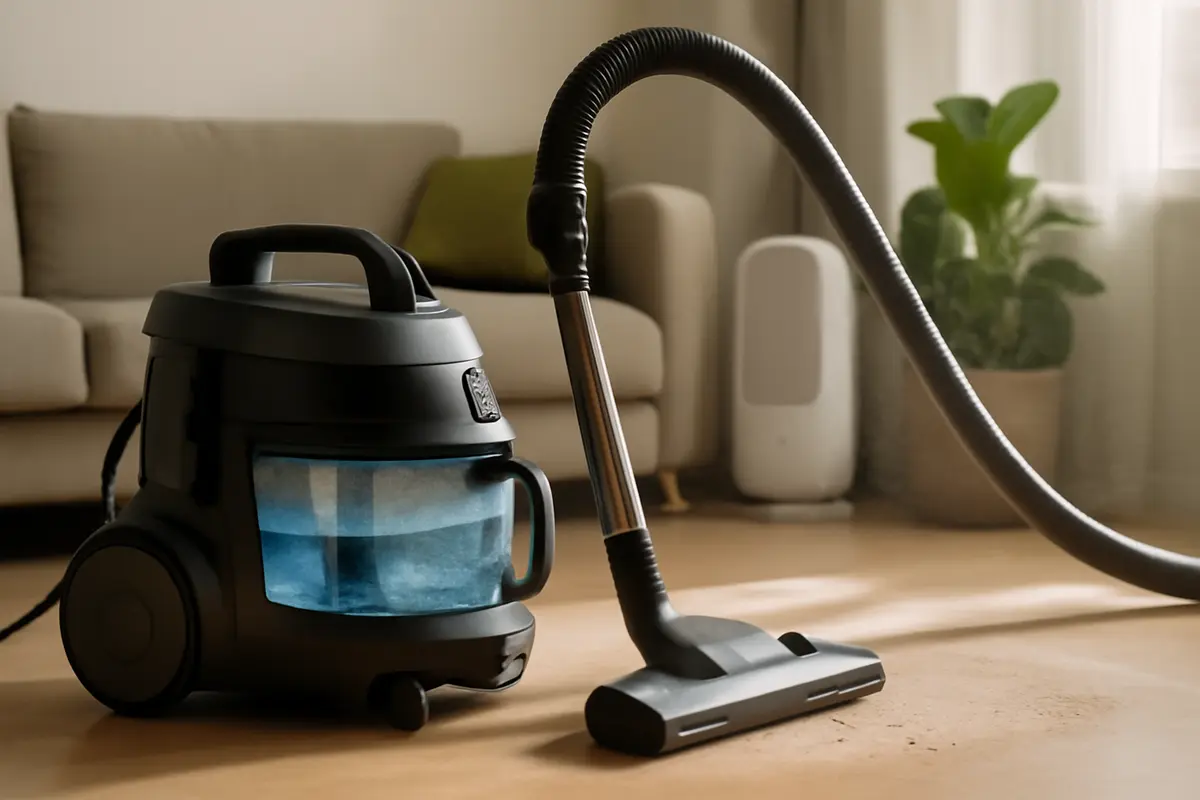 Aspirapolvere con filtro ad acqua: beneficia di un’aria più pulita e meno polvere in circolazione