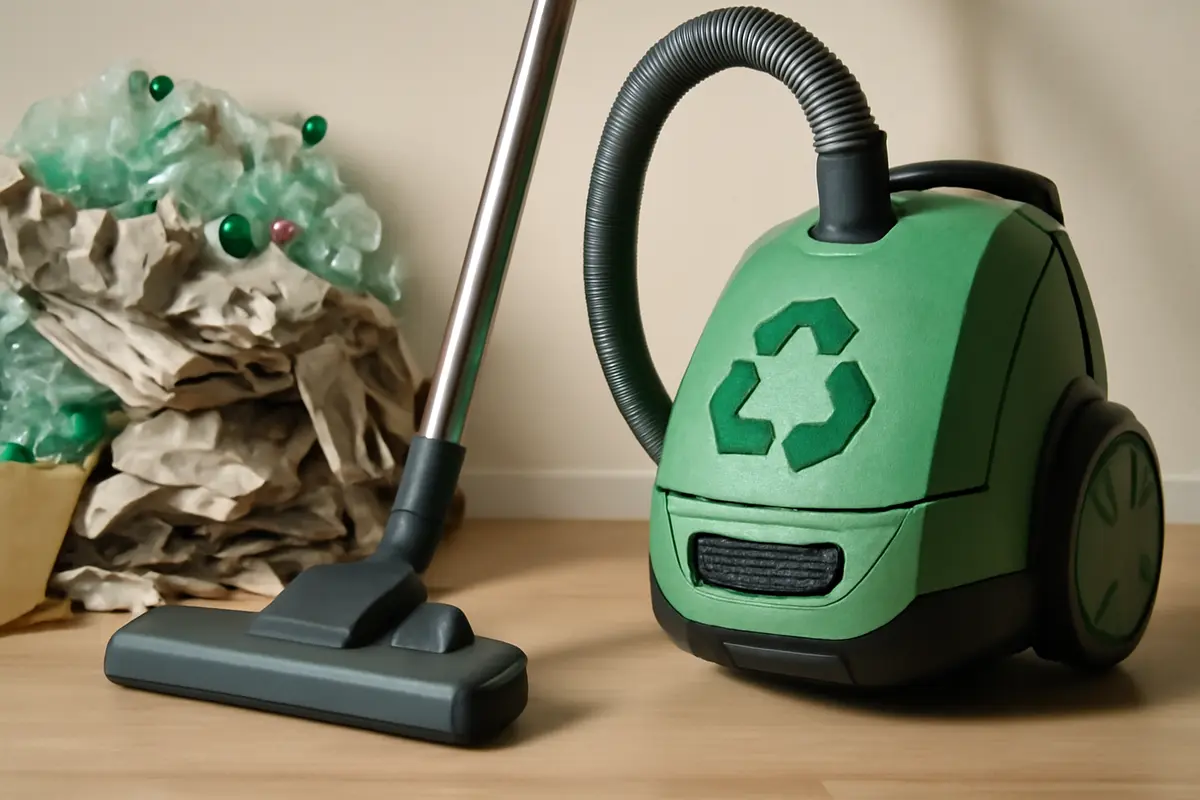 Materiali riciclati negli aspirapolvere: come riconoscere i modelli green che rispettano l’ambiente