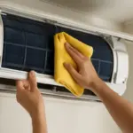 Togliere l’umidità residua dopo la pulizia del filtro: questa accortezza evita muffe e cattivi odori