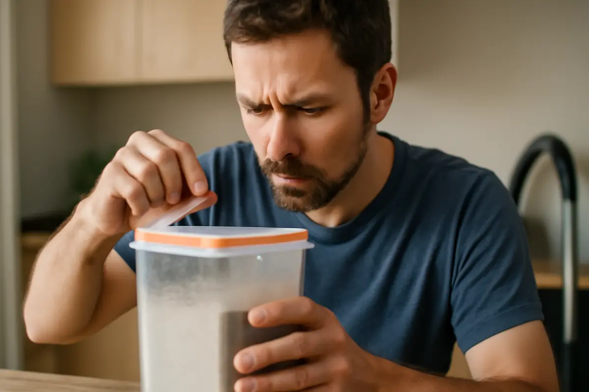 Quanto spesso va controllata la guarnizione del contenitore? Piccolo gesto che previene dispersione di polvere