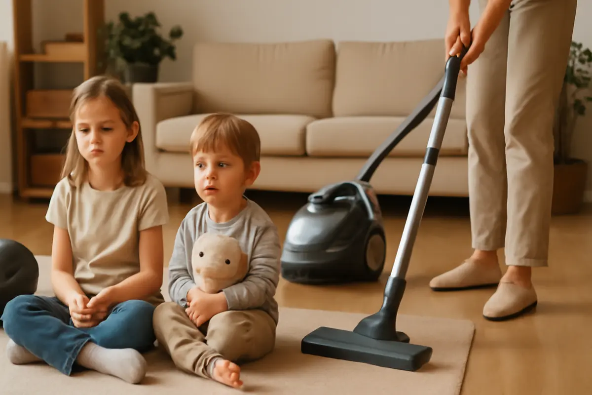 Bambini in casa: quali aspirapolvere sono più sicuri e silenziosi?