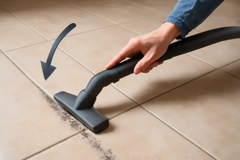 Come eliminare la polvere tra le fughe del pavimento usando l’aspirapolvere? La tecnica poco nota