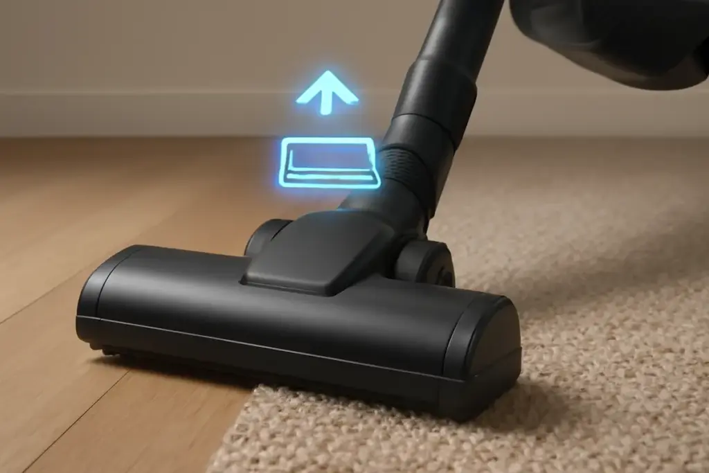 Come funzionano gli aspirapolvere con rilevamento automatico del tappeto? La funzione che migliora risultati e consumi