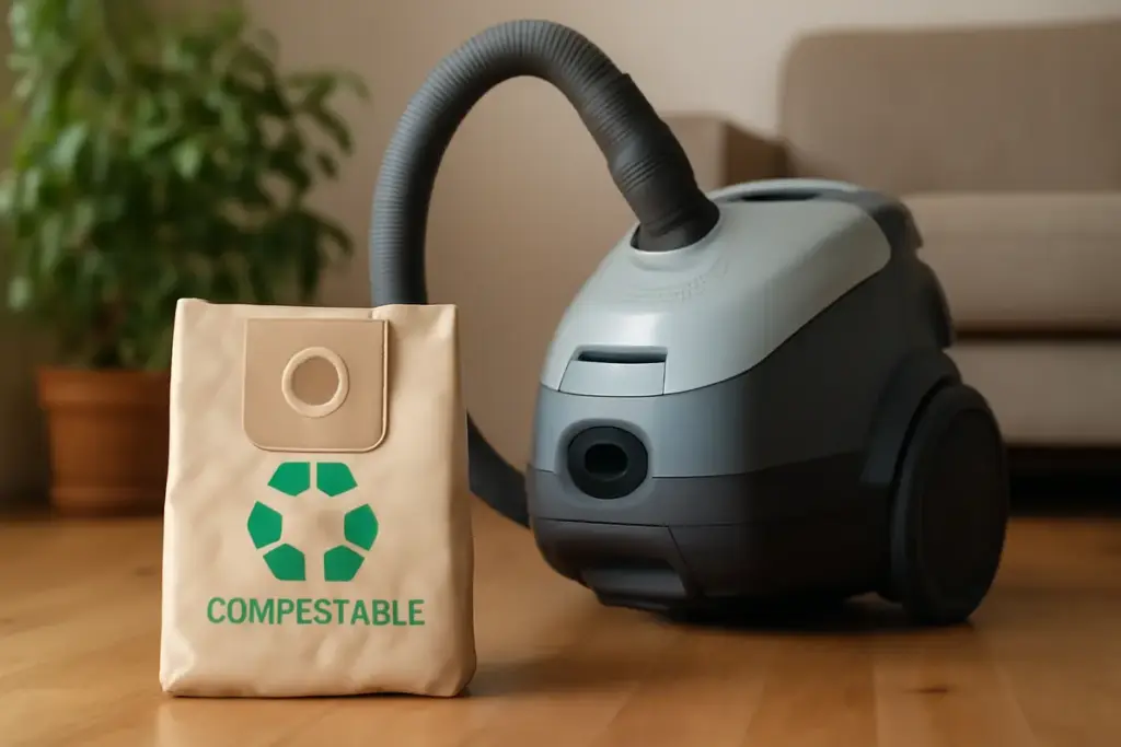 Aspirapolvere con sacchetti compostabili: una soluzione green che riduce i rifiuti senza complicare la pulizia