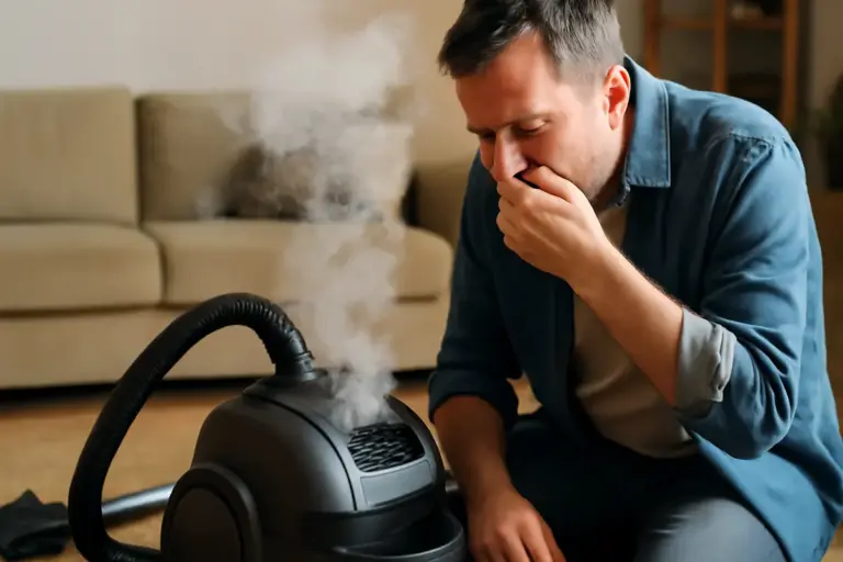 Odore di bruciato dall’aspirapolvere: possibili cause e interventi per evitare danni costosi