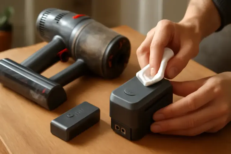 Aspirapolvere e batteria: trucchi per mantenerla efficiente e ritardare la sostituzione